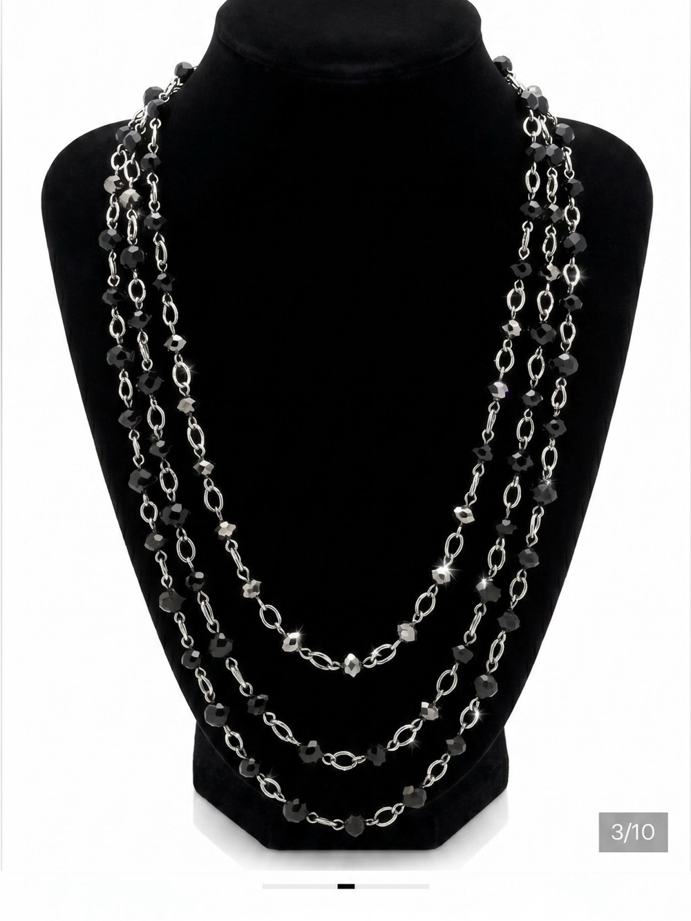 Premier Designs Layered Convertible Beaded Necklace